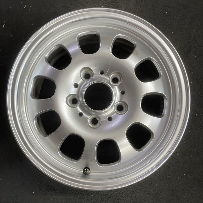 15" BMW 323i 00 15x6.5, alloy, 10 hole Original OEM Wheel Rim - Angle View