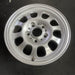 15" BMW 323i 00 15x6.5, alloy, 10 hole Original OEM Wheel Rim - Side Profile
