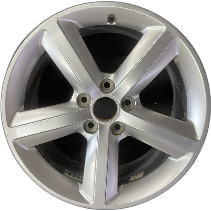 17" AUDI A3 07-08 17x7.5 , 5 spoke, opt CP4 Original OEM Wheel Rim - Front View