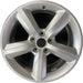 17" AUDI A3 07-08 17x7.5 , 5 spoke, opt CP4 Original OEM Wheel Rim - Front View
