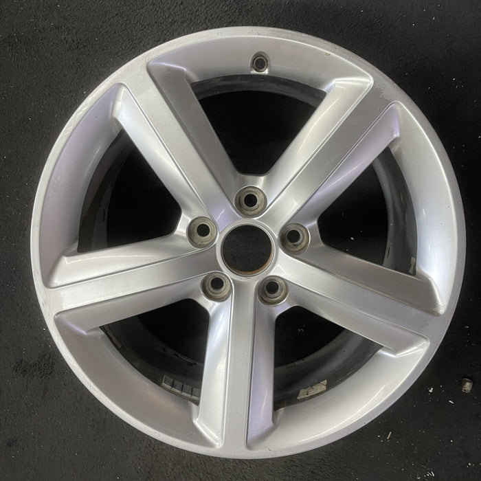 17" AUDI A3 07-08 17x7.5 , 5 spoke, opt CP4 Original OEM Wheel Rim - Angle View