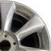 17" INFINITI EX35 08 17x7.5 alloy Original OEM Wheel Rim - Side Profile
