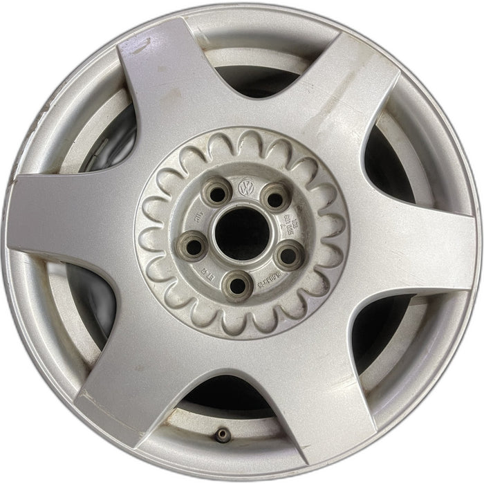 16" BEETLE 02 16x6.5, alloy, 6 straight spoke Original OEM Wheel Rim - Front View