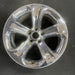18" CHARGER 11-13 18x7.5, 5 spoke, chrome clad Original OEM Wheel Rim - Angle View