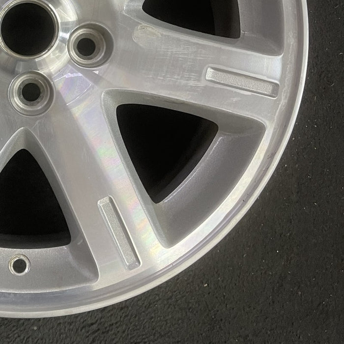 17" 300 05-06 17x7 aluminum 7 spoke exposed lugs machine Original OEM Wheel Rim