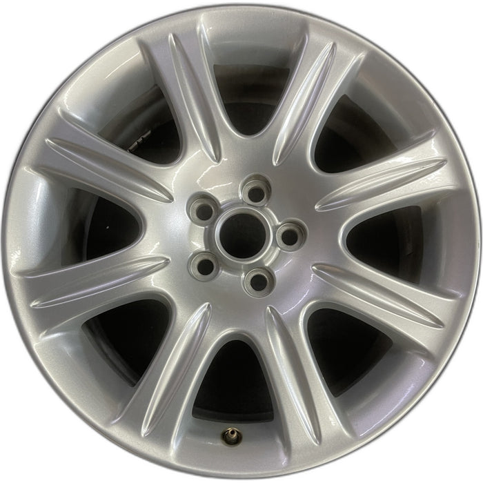 18" XJ 08-09 , 18x8 , 8 spoke Original OEM Wheel Rim - Front View