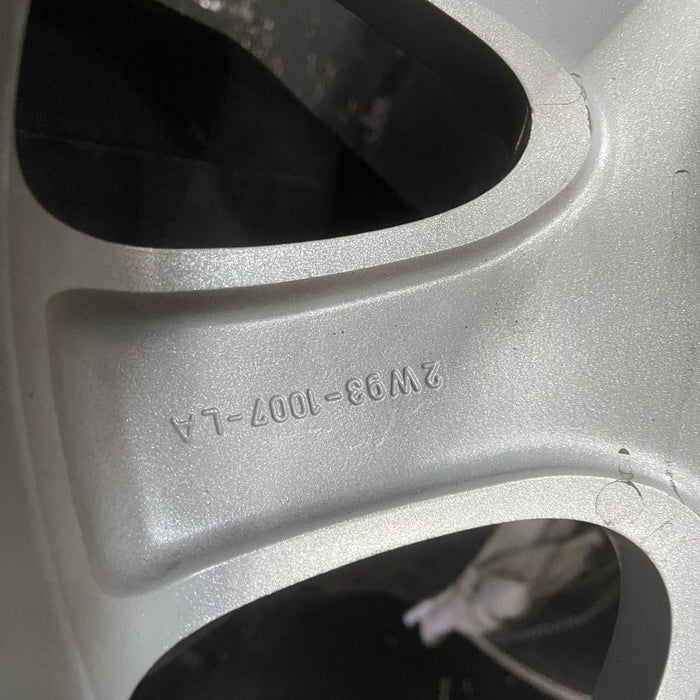 18" XJ 08-09 , 18x8 , 8 spoke Original OEM Wheel Rim - Back View