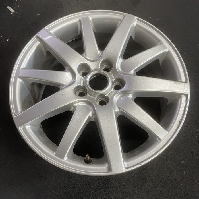 17" S TYPE 00 , 17x7.5, Original OEM Wheel Rim - Side Profile