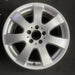 17" MERCEDES ML-CLASS 06-07 164 Type; ML350, 17x7.5 Original OEM Wheel Rim - Angle View