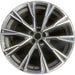 22" X7 19-20 22x9.5, 5 spoke, V spoke, grooved spoke end Original OEM Wheel Rim - Front View