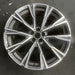 22" X7 19-20 22x9.5, 5 spoke, V spoke, grooved spoke end Original OEM Wheel Rim - Angle View