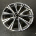 22" X7 19-20 22x9.5, 5 spoke, V spoke, grooved spoke end Original OEM Wheel Rim - Close-Up Detail