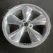20" CHALLENGER 15-17 20x8 , 5 individual spokes, polished Original OEM Wheel Rim - Side Profile