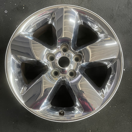 20" DODGE 1500 PICKUP 13 , 20x8, chrome clad Original OEM Wheel Rim - Angle View