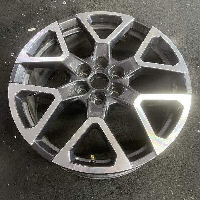 20" BLAZER 23-24 20x8 6 spoke Y spoke dark gray opt Q75 Original OEM Wheel Rim - View 7