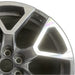 20" BLAZER 23-24 20x8 6 spoke Y spoke dark gray opt Q75 Original OEM Wheel Rim - Side Profile