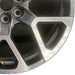 20" BLAZER 23-24 20x8 6 spoke Y spoke dark gray opt Q75 Original OEM Wheel Rim - Close-Up Detail