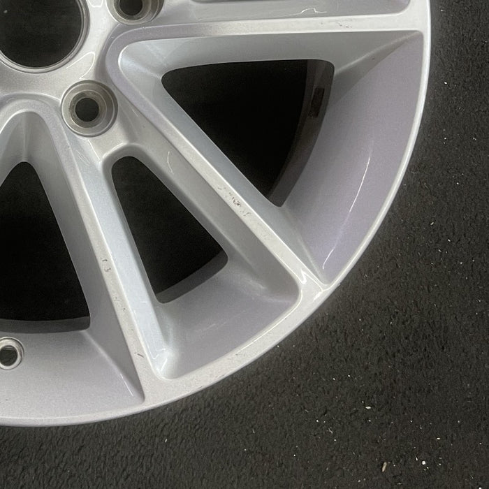17" CARAVAN 13 17x6.5 aluminum V spoke fully opt WGH Original OEM Wheel Rim - Back View