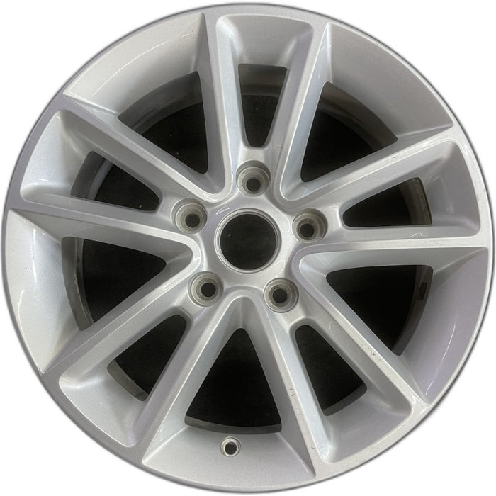 17" CARAVAN 13 17x6.5 aluminum V spoke fully opt WGH Original OEM Wheel Rim - Front View