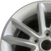 17" CARAVAN 13 17x6.5 aluminum V spoke fully opt WGH Original OEM Wheel Rim - Angle View