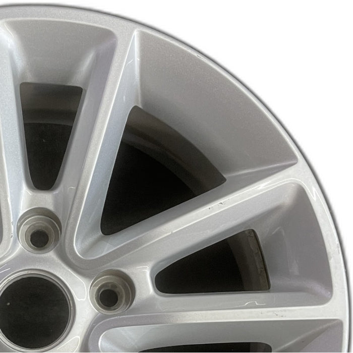 17" CARAVAN 13 17x6.5 aluminum V spoke fully opt WGH Original OEM Wheel Rim - Side Profile