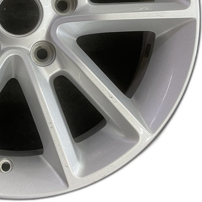 17" CARAVAN 13 17x6.5 aluminum V spoke fully opt WGH Original OEM Wheel Rim - Close-Up Detail