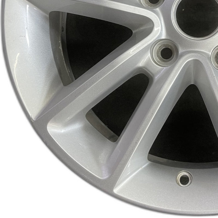 17" CARAVAN 13 17x6.5 aluminum V spoke fully opt WGH Original OEM Wheel Rim - Back View