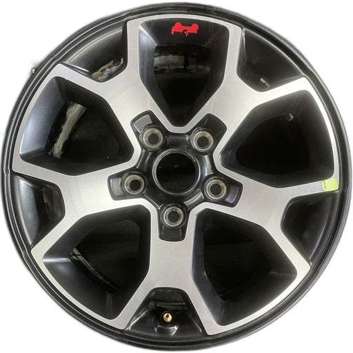 17" WRANGLER 18 VIN X , 17x7.5, , aluminum, Y spoke Original OEM Wheel Rim - Front View