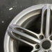 21" AUDI Q7 10-12 21x10 alloy 5-triple spoke silver finish Original OEM Wheel - Side Profile