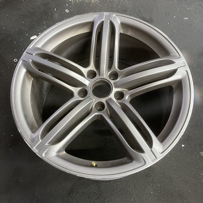 21" AUDI Q7 10-12 21x10 alloy 5-triple spoke silver finish Original OEM Wheel - View 7
