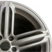 21" AUDI Q7 10-12 21x10 alloy 5-triple spoke silver finish Original OEM Wheel - Side Profile