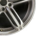 21" AUDI Q7 10-12 21x10 alloy 5-triple spoke silver finish Original OEM Wheel - Close-Up Detail