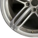 21" AUDI Q7 10-12 21x10 alloy 5-triple spoke silver finish Original OEM Wheel - Back View