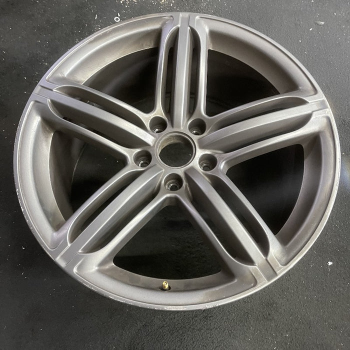 21" AUDI Q7 10-12 21x10 alloy 5-triple spoke silver finish Original OEM Wheel - View 7