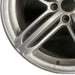 21" AUDI Q7 10-12 21x10 alloy 5-triple spoke silver finish Original OEM Wheel - Back View