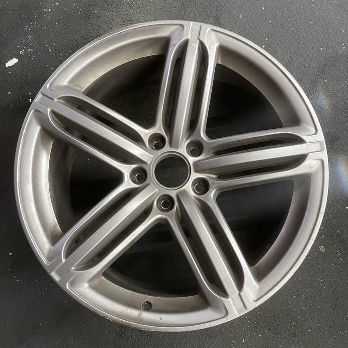 21" AUDI Q7 10-12 21x10 alloy 5-triple spoke silver finish Original OEM Wheel - Additional View