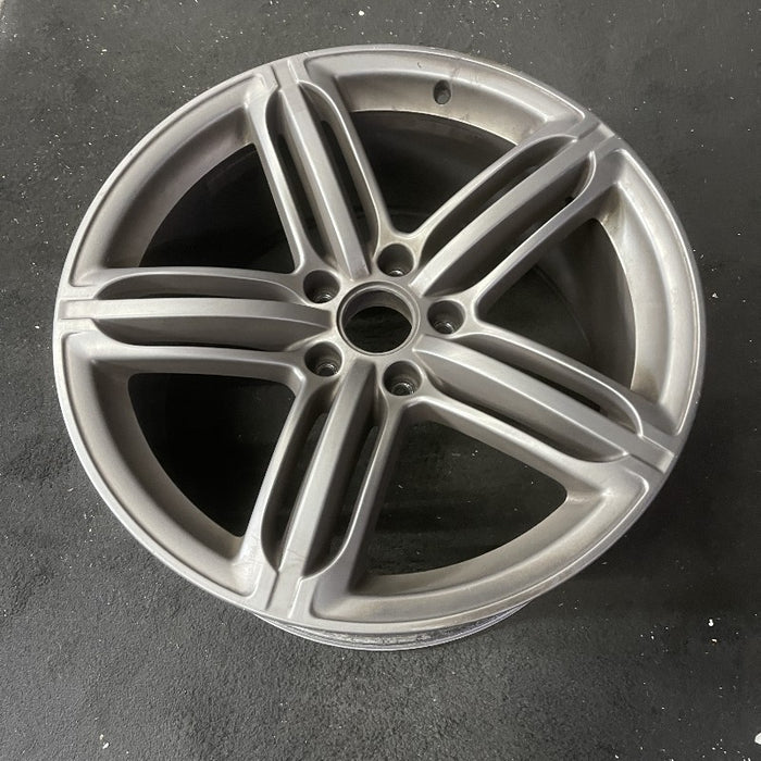 21" AUDI Q7 10-12 21x10 alloy 5-triple spoke silver finish Original OEM Wheel - View 8