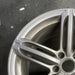 21" AUDI Q7 10-12 21x10 alloy 5-triple spoke silver finish Original OEM Wheel - Side Profile