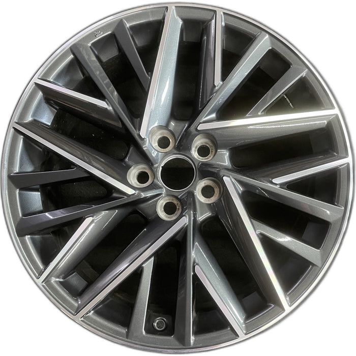 20" TX350 24 20x8, 20 spoke Original OEM Wheel Rim - Front View