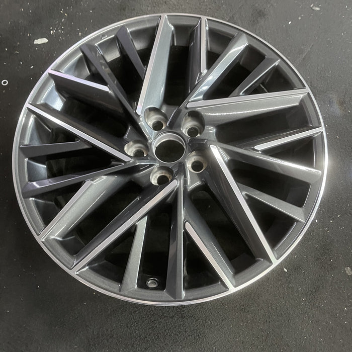 20" TX350 24 20x8, 20 spoke Original OEM Wheel Rim - Side Profile