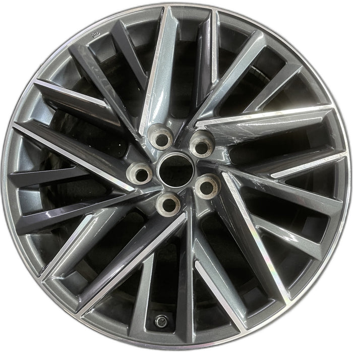20" TX350 24 20x8, 20 spoke Original OEM Wheel Rim - Front View
