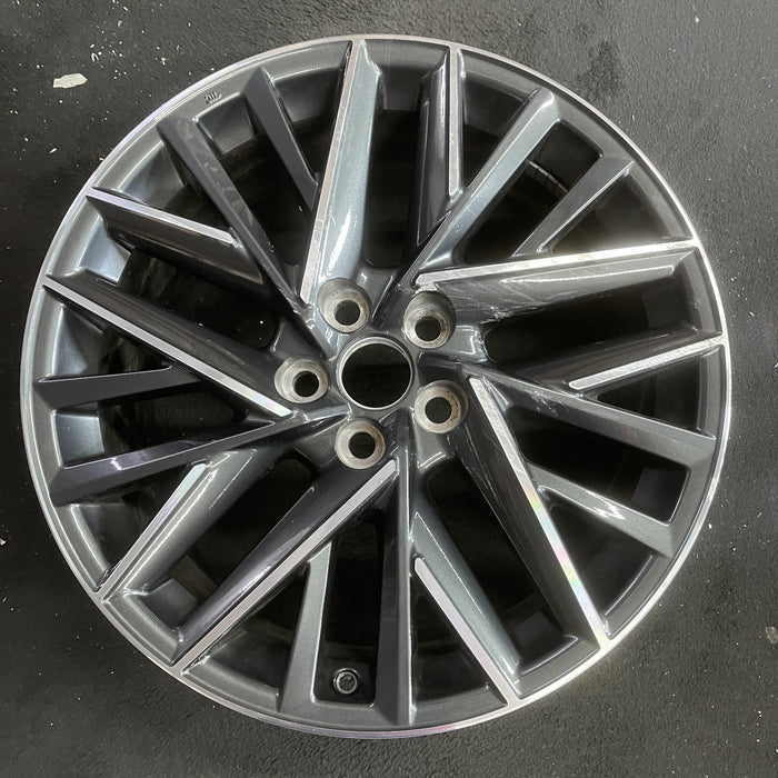 20" TX350 24 20x8, 20 spoke Original OEM Wheel Rim - Angle View