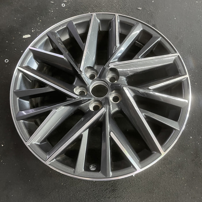 20" TX350 24 20x8, 20 spoke Original OEM Wheel Rim - Side Profile