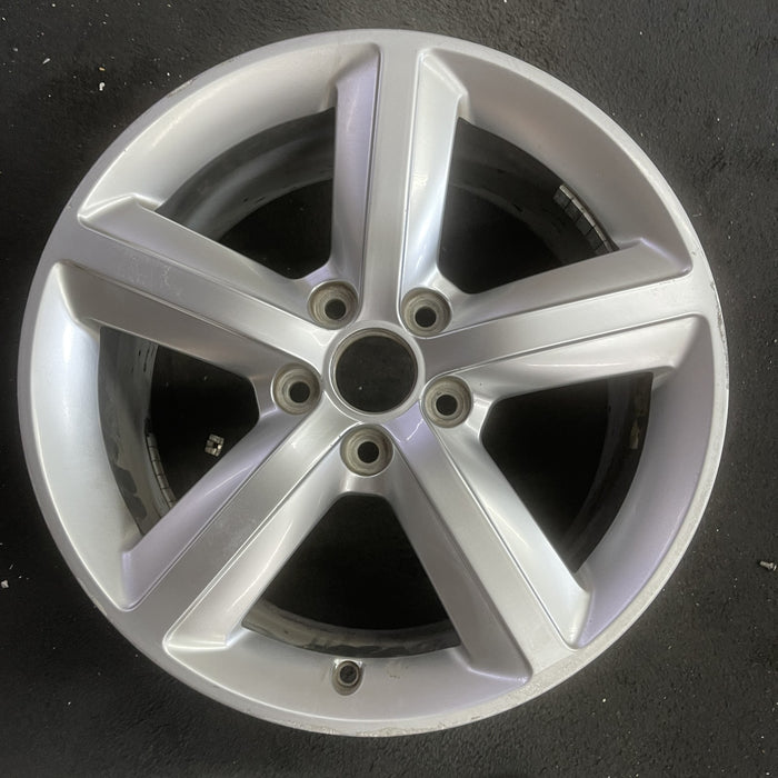17" AUDI A3 07-08 17x7.5 , 5 spoke, opt CP4 Original OEM Wheel Rim - Angle View