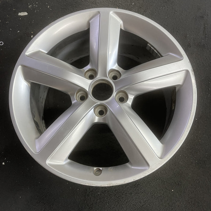 17" AUDI A3 07-08 17x7.5 , 5 spoke, opt CP4 Original OEM Wheel Rim - Side Profile