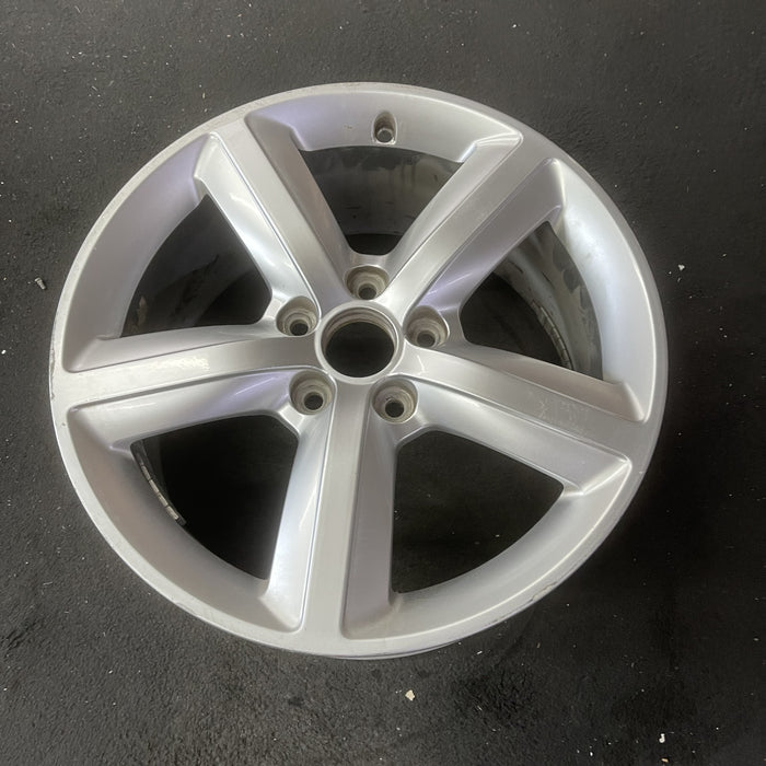 17" AUDI A3 07-08 17x7.5 , 5 spoke, opt CP4 Original OEM Wheel Rim - Close-Up Detail