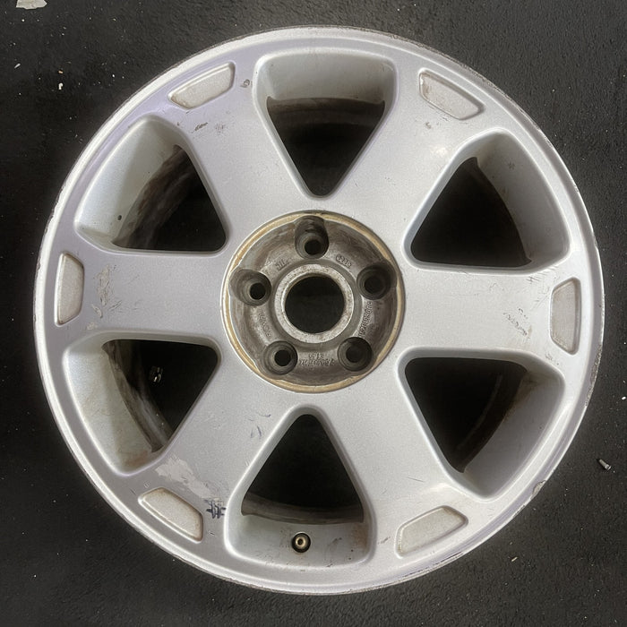 17" AUDI S4 00-02 17x7.5 Original OEM Wheel Rim - Angle View