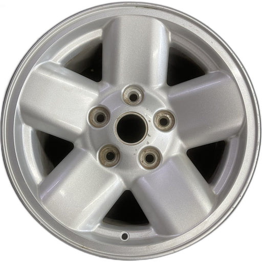 17" DODGE 1500 PICKUP 02 17x8, aluminum, w/o machined center Original OEM Wheel - Front View