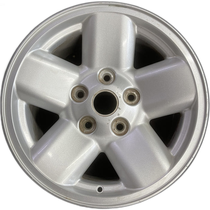 17" DODGE 1500 PICKUP 02 17x8, aluminum, w/o machined center Original OEM Wheel - Front View