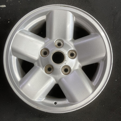 17" DODGE 1500 PICKUP 02 17x8, aluminum, w/o machined center Original OEM Wheel - Angle View